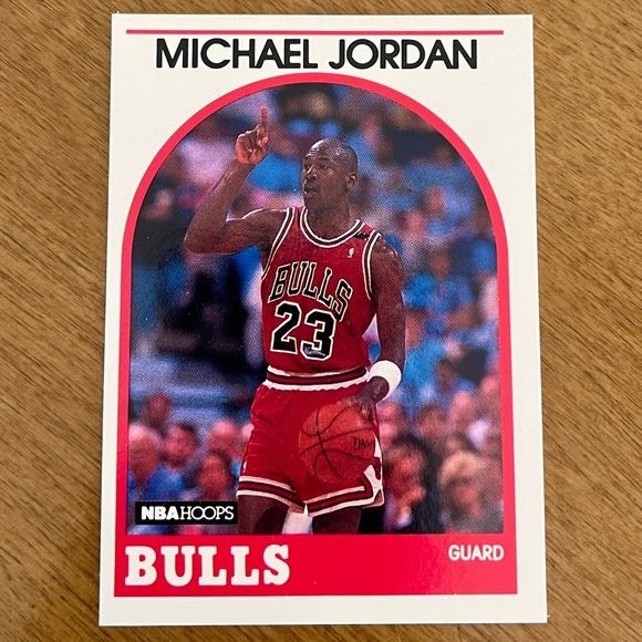 Michael Jordan 1989-1990 first HOOPS Basketball Card #200 - Picture 1 of 4